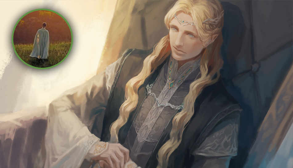 ¿Es Finrod, el hermano de Galadriel, el personaje de la imagen oficial de Amazon?